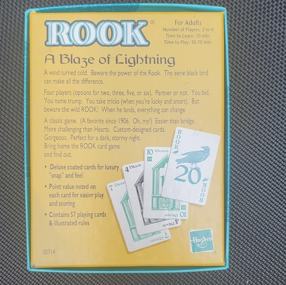 Vintage Rook Card Game by Parker Brothers  2001 Edition.